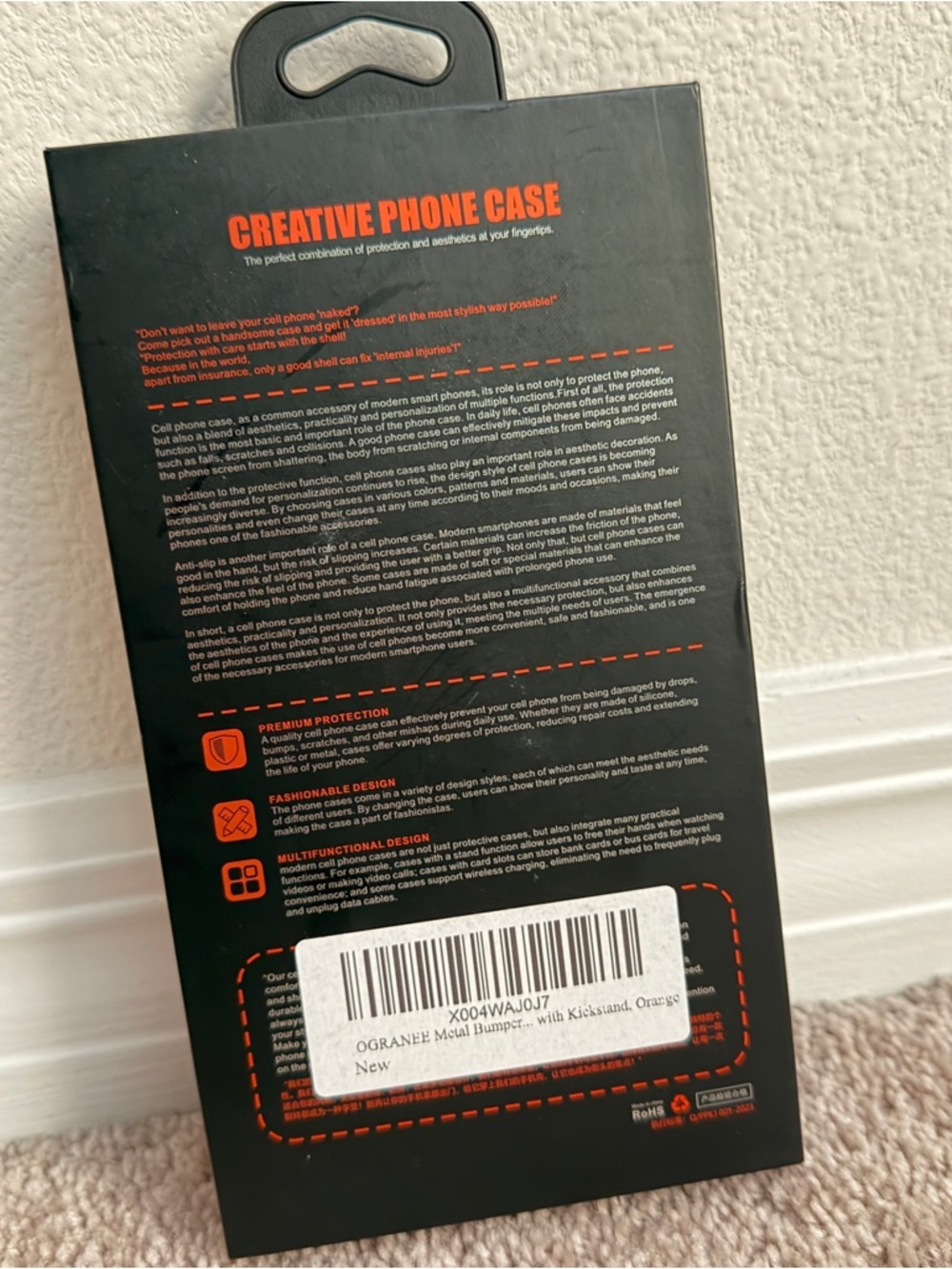 iPhone 17 Pro Outer Shell Case - Picture 2 of 3